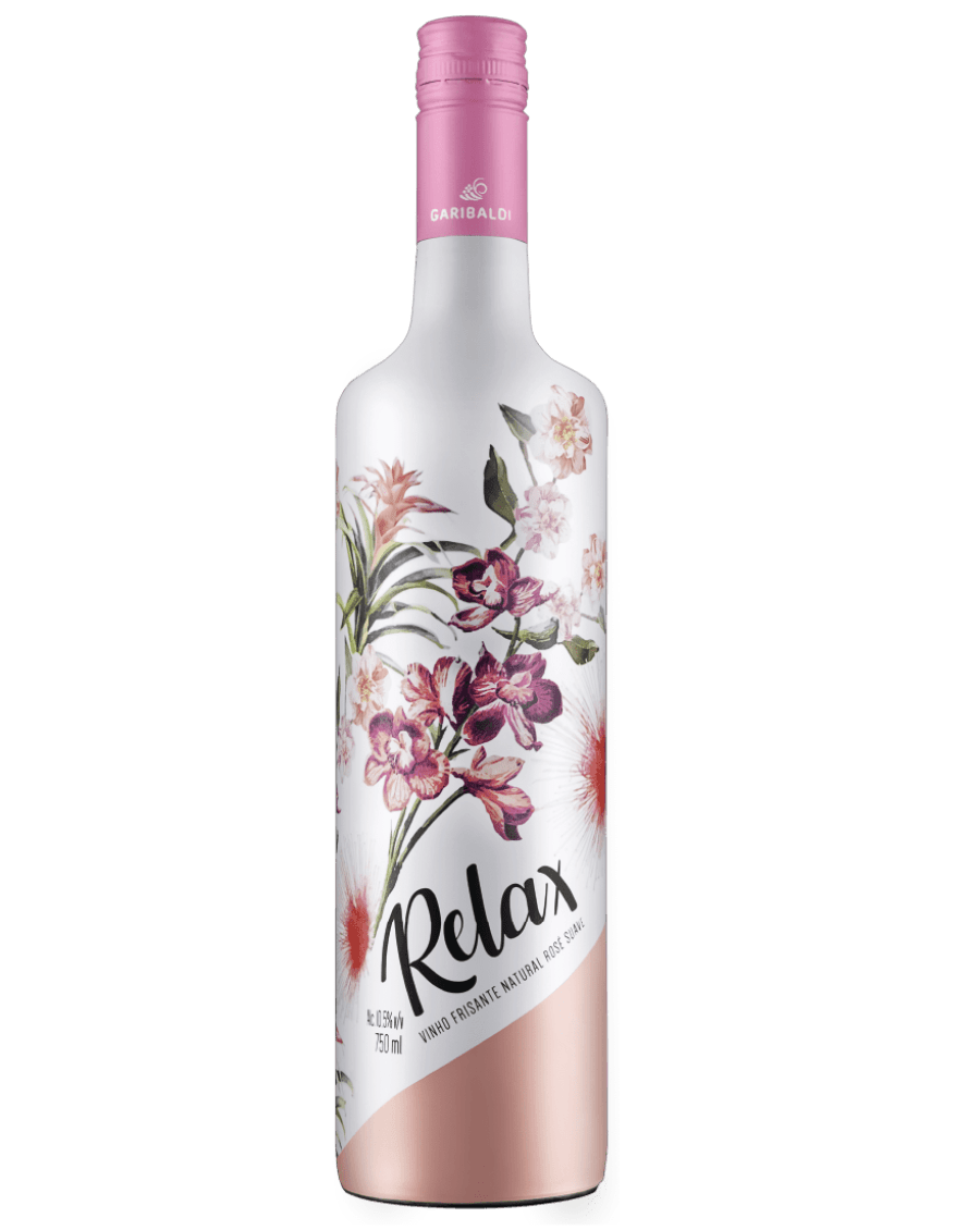 Vinho Rosé Frisante Brasileiro Garibaldi Relax Suave